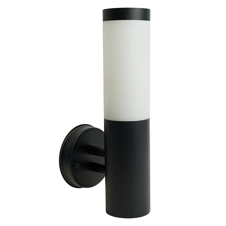 Светильник садово-парковый Feron DH041-B, Техно на стену вверх, 18W E27 230V, черный - фото