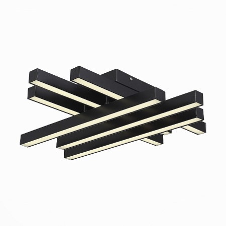 Люстра потолочная ST-Luce Черный/Белый,Черный LED 1*36W 3000K/4000K/6000K SL933.402.06 - фото