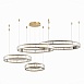 Люстра подвесная ST-Luce Латунь/Прозрачный LED 1*190W 4000K SL1622.303.04 - фото