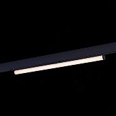 Магнитный трековый светильник Черный LED 1*10W 3000K 1 200Lm Ra&gt;90 120° IP20 L604xW28xH ST803.436.10