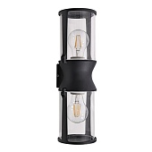 Уличный настенный светильник ARTE LAMP A8306AL-2BK