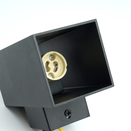 Светильник  настенный Feron ML1740 QUAD   MR16 35W, 230V, 2*GU10,  чёрный IP20 - фото