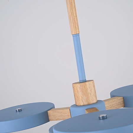 Подвесная Люстра Turna Dbl L6 Blue Imperiumloft 229090-26 - фото