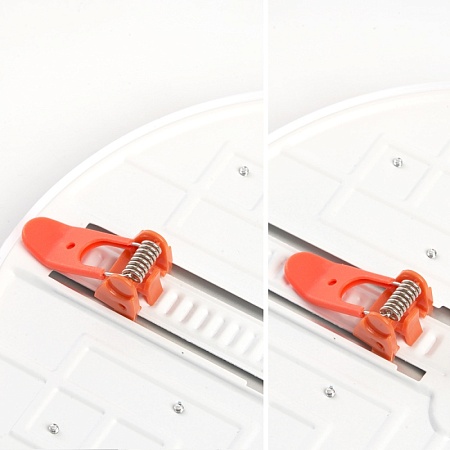 Светодиодный светильник Feron AL509 встраиваемый с регулируемым монтажным диаметром (до 190мм) 26W 4000K белый серия FlexyRim - фото