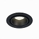 Св-к встр. Черный LED 1*10W 3000K 750Lm Ra>90 38° IP20 D102xH85 170-240V ST705.438.10 - фото