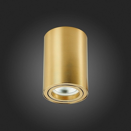 Светильник потолочный Золотистый GU10 1*50W IP20 D70xH100 220V Без ламп ST108.207.01 - фото
