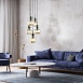 Подвесной светильник TK Lighting 11149 Sophia Green Cognac - фото