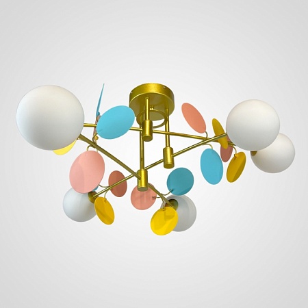 Потолочная Люстра Matisse B D80 Gold Multicolor Imperiumloft 194949-23 - фото