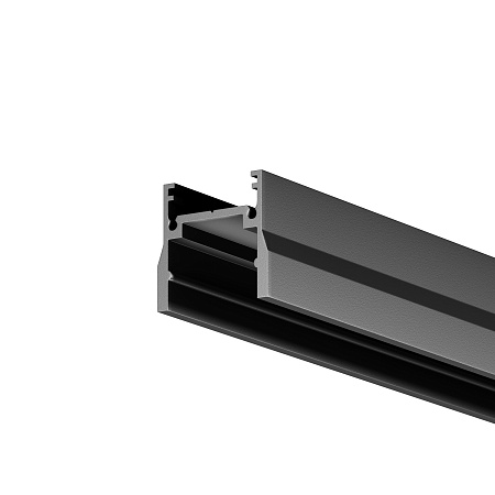Профиль 2м Elasity IP накладной черный - фото