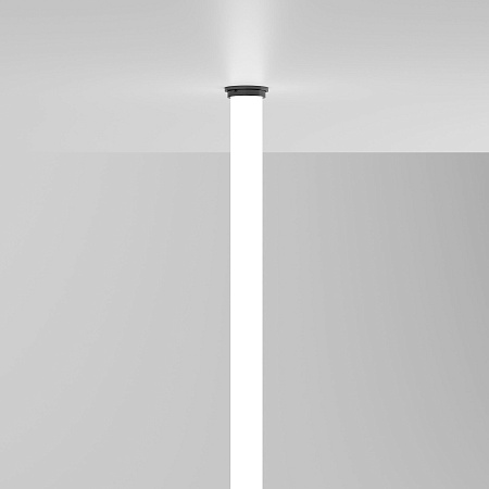 Встраиваемое крепление для круглого гибкого неона Full light черный FL 2860 Elektrostandard - фото