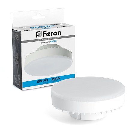 Лампа светодиодная Feron LB-474 GX70 25W 175-265V 6400K - фото