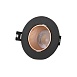 DK3061-BBR Встраиваемый светильник, IP 20, 10 Вт, GU5.3, LED, черный/бронзовый, пластик - фото
