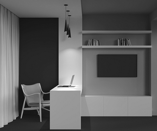 Подвесной светильник Technical Nevill P318PL-01B - фото