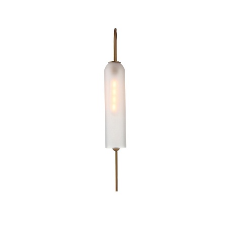 Светильник настенный ST-Luce Латунь/Белый E27 1*60W SL1145.351.01 - фото