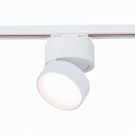 Св-к трек. Белый LED 1*14W 3000K 1 100Lm Ra>90 120° IP20 D104xH128 170-240VV ST651.536.14 - фото