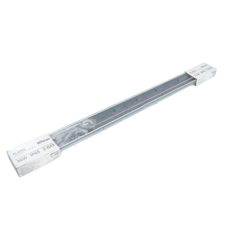 Светильник для светодиодной лампы типа Т8, цоколь 2*G13, 1275*110*60мм AL4065 (ДСП 12-2х18-001) - фото