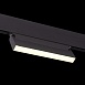 Магнитный трековый светильник Черный LED 1*12W 3000K 720Lm Ra>90 120 IP20 L219xW22xH108 ST363.436.12 - фото