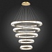 Люстра подвесная ST-Luce Латунь/Прозрачный LED 1*285W 4000K SL1622.313.05 - фото