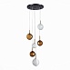 Светильник подвесной ST-Luce Латунь/Черный, Белый G4 6*5W SL1183.543.06 - фото