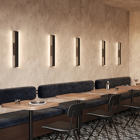 Настенный светильник (бра) Maytoni MOD492WL-L12BK - фото