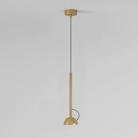 Светильник подвесной светодиодный Join 7W 3000K латунь 50313 LED Elektrostandard - фото