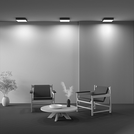 Потолочный светильник Technical Zon C032CL-36W4K-SQ-B - фото