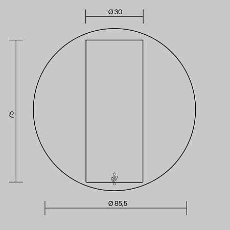 Настенный светильник (бра) Technical C081WL-L3WBS3K - фото