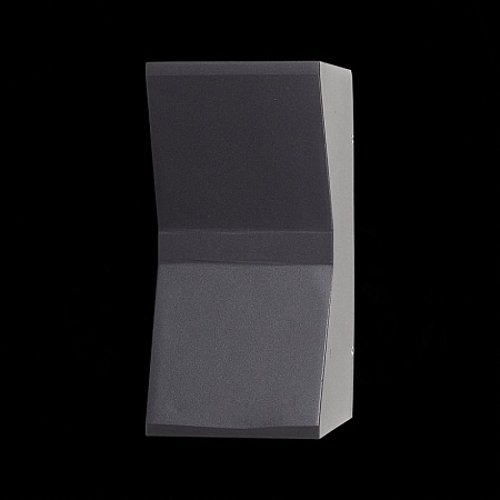 Светильник уличный настенный ST-Luce Черный кварцевый LED 2*7W 4000K SL088.431.02 - фото