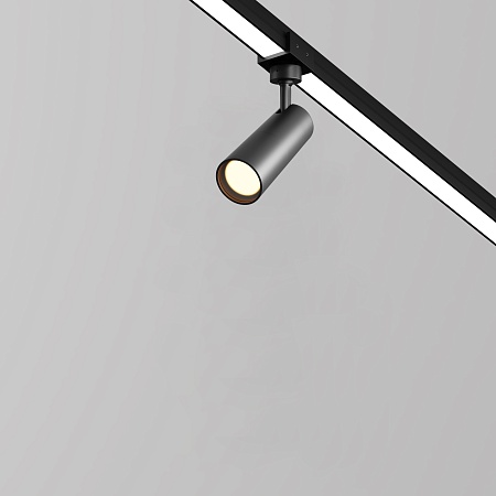 Уличный трековый светильник Focus led Elasity IP 3000К 8Вт 55° черный - фото