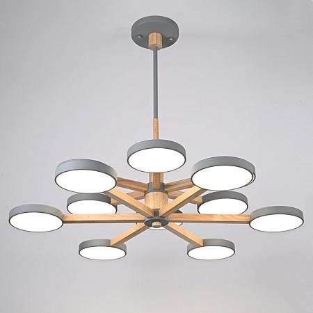 Подвесная Люстра Turna Dbl L12 Gray Imperiumloft 229089-26 - фото