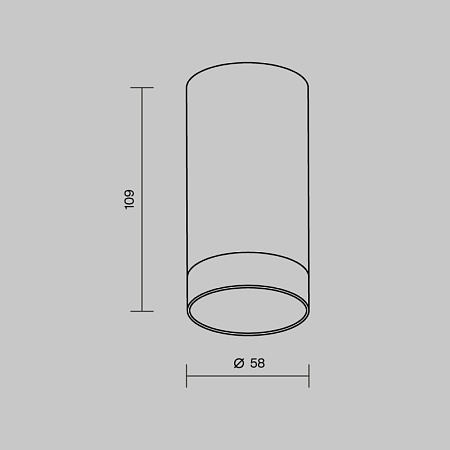 Потолочный светильник Outdoor O500CL-L5B3K - фото