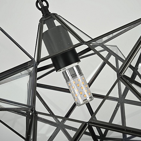 Люстра Black Star Clear Glass 35 См Imperiumloft 189644-26 - фото