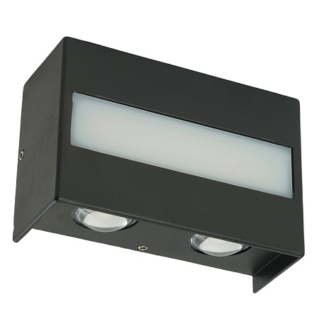 Светильник уличный светодиодный Feron DH901, 8W, 700Lm, 4000K, черный - фото