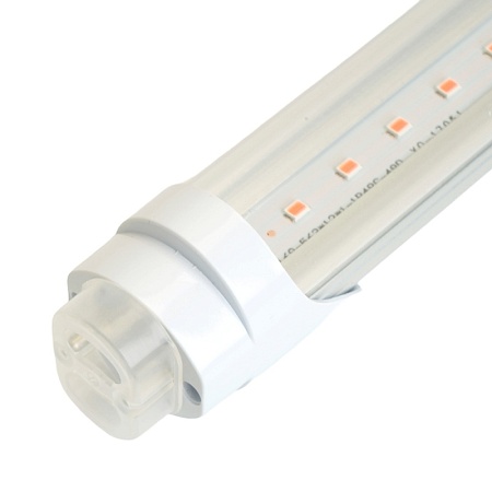 Лампа светодиодная для растений T8 Feron LB-7063 G13 0,6м 11W 175-265V красно-синий спектр пластик - фото