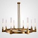 Люстра Canelle Round Chandelier 8 Modern Brass Imperiumloft 84600-22 - фото