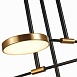 Светильник подвесной ST-Luce Черный/Латунь, Белый LED 6*7,5W 3000K SL1605.403.06 - фото
