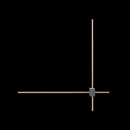 Настенный светильник (бра) Technical Pars C070WL-L12GB3K - фото