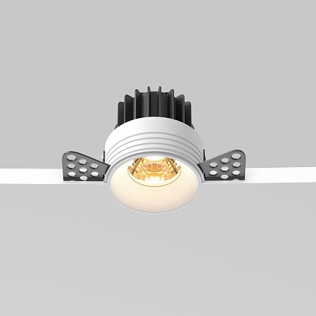 Встраиваемый светильник Technical Round DL058-7W2.7K-TRS-W - фото