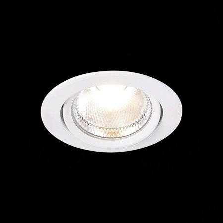 Св-к встр. Белый LED 1*15W 3000K 1 125Lm Ra80 36° IP20 D109xH65 220-240V ST211.538.15.36 - фото