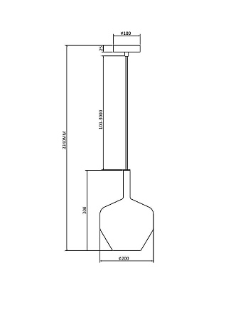 Подвесной светильник Maytoni Duality MOD271PL-01B5 - фото