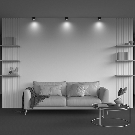 Потолочный светильник Technical C106CL-GX53-B - фото