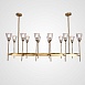 Люстра Torche De Verre Linear Chandelier 12 Imperiumloft 74929-22 - фото