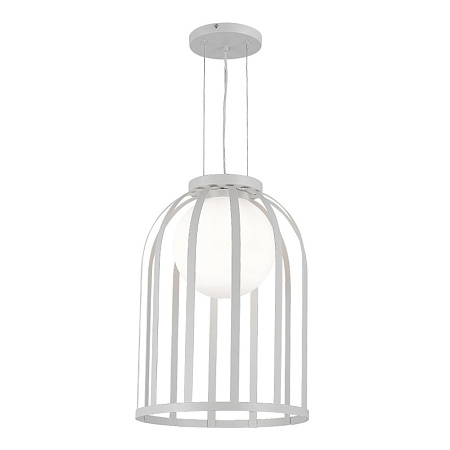 Светильник подвесной ST-Luce Белый/Белый E27 1*60W SL6129.503.01 - фото