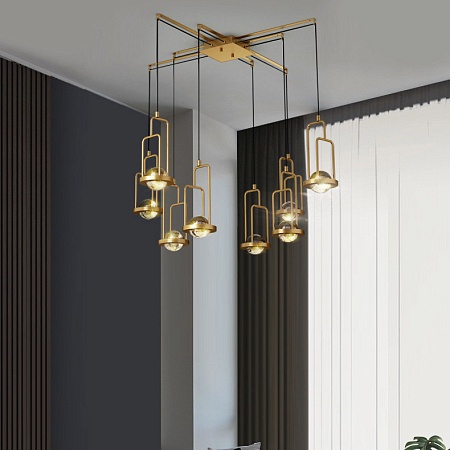 Подвесная Люстра Dighton Ch L5 Imperiumloft 192783-23 - фото