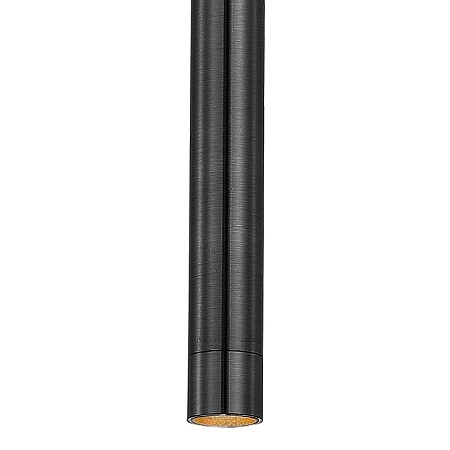 Магнитный трековый светильник Черный LED 1*7W 4000K 450Lm Ra90 36° IP20 D32xH307 48V ST682.446.07 - фото