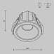 Встраиваемый светильник Technical Alfa LED DL043-01-10W3K-RD-WB - фото