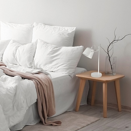 Прикроватная лампа Белый/Белый E27 1*40W SLE1805-504-01 - фото