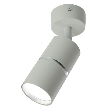 Светильник Feron ML1861 ZEN  настенно-потолочный под лампу GU10, белый, хром - фото