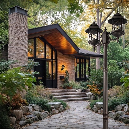 100021W Уличный настенный светильник LOFT IT Prato - фото