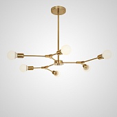 Люстра На Штанге Late D86 Gold Imperiumloft 101722-26